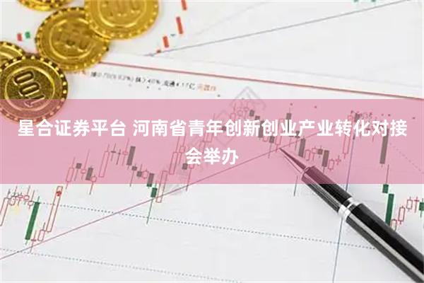 星合证券平台 河南省青年创新创业产业转化对接会举办